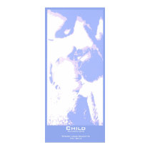 "Child" Poster - Blue Vertical