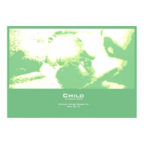 "Child" Poster - Green Horizontal