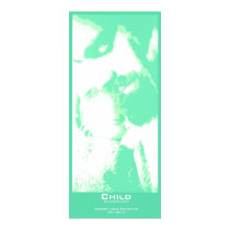 "Child" Poster - Teal Vertical