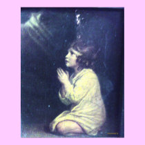 Child praying posters