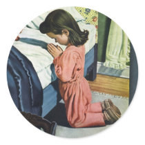 Child Praying stickers