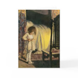 Child Preparing for Bed Card