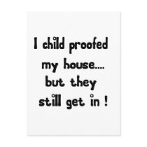 Child Proofed postcards by fullofNuts Child Proofed postcards