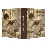 Child Reading a Book by Jessie Willcox Smith 3 Ring Binders