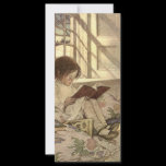 Child Reading a Book by Jessie Willcox Smith Full Color Rack Card