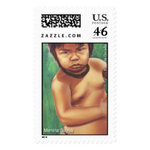 Child Suyua postage by Rosiane_Gouvea Child Suyua postage