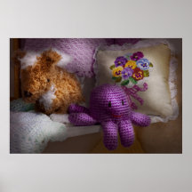 Child - Toy - Octopus in my closet Print