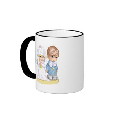 Child Wedding Dress Up Second Design Coffee Mugs