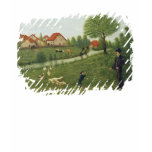 Child with Geese t-shirts