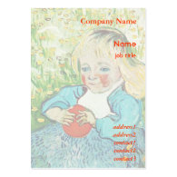 Child with orange by Vincent van Gogh Business Card