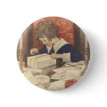 Child Wrapping Presents; Jessie Willcox Smith
