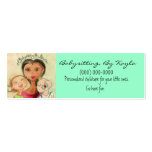 Childcare/Babysitting Card Business Card Template