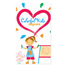 Childcare Business Cards