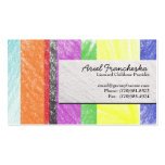 Childcare Provider business cards