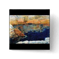 Childe Hassam - Beryl look at the pond Pins