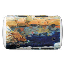 Childe Hassam - Beryl look at the pond Blackberry Bold Covers