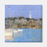 Childe Hassam - Cat Boats Newport Refrigerator Magnet