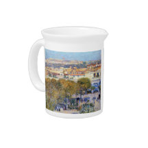 Childe Hassam - Central Place and Fort Cabanas Hav Pitcher