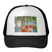 Childe Hassam - Couch and Veranda at Cos Cob Trucker Hats