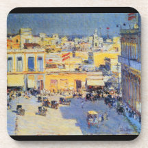 Childe Hassam - Havana Cuba Drink Coaster