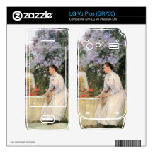 Childe Hassam - In the garden LG Vu Plus Decals