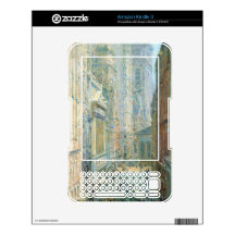 Childe Hassam - Lower Manhattan Kindle Decals