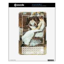 Childe Hassam - Mrs Hassam and her sister Kindle Skin