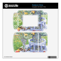 Childe Hassam - Mrs Hassams Garten in East Hampton Sidekick Slide Skin