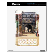 Childe Hassam - Passage in Canterbury Decal For The Kindle 3