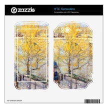 Childe Hassam - Pont Royal Paris Skin For HTC Sensation