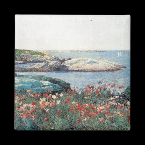 Childe Hassam - Poppies Isles of Shoals Fridge Magnet