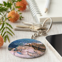 Childe Hassam - South Ledges Appledore keychains