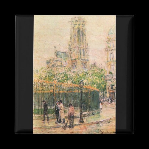 Childe Hassam - St Germain l`Auxerrois Magnets