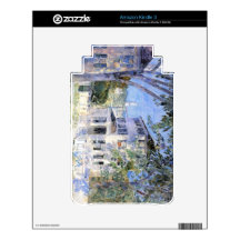 Childe Hassam - Street in Portsmouth Kindle Decal
