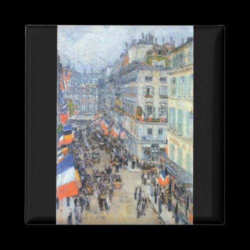 Childe Hassam - The 14th July Rue Daunou Magnet