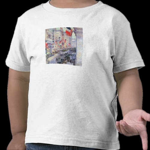 Childe Hassam - The avenue along 34th Street May 1 T Shirt