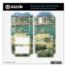 Childe Hassam - The port of Gloucester Decal For Samsung Rant