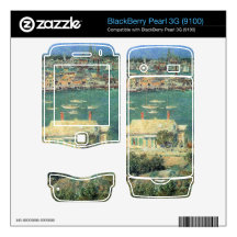 Childe Hassam - The port of Gloucester BlackBerry Pearl Decal