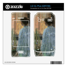 Childe Hassam - The table garden Skin For LG Vu Plus