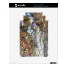 Childe Hassam - The water garden Kindle Skins