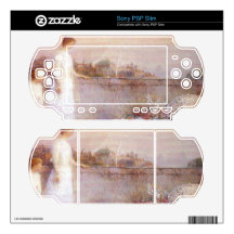 Childe Hassam - Twilight Decal For Sony PSP Slim