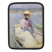 Childe Hassam - White Dory Gloucester iPad Sleeves