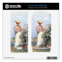 Childe Hassam - Woman in Garden Skins For LG Vu Plus