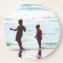 Childhood At The Beach Coaster