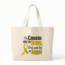 Childhood Cancer ANGEL 1 Cousin (Female) bags