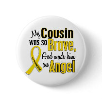 Childhood Cancer ANGEL 1 Cousin (Male) buttons