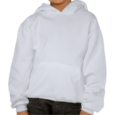 Childhood Cancer ANGEL 1 Friend (Male) Hooded Sweatshirt