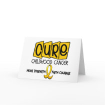 Childhood Cancer Awareness CURE cards
