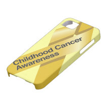 Childhood Cancer Awareness iphone case iPhone 5 Cases