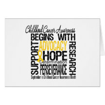 Childhood Cancer Awareness Month Hope Card